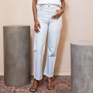 Agolde 90s Pinch Waist High Rise Straight Leg Haze Denim Jeans Size 24